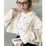 デニムショートジャケット/ショートGジャンヘビーウェイト | moment+ | 詳細画像4 