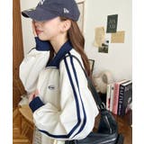 ロゴ刺繍トラックジャケット | moment+ | 詳細画像13 