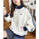 ロゴ刺繍トラックジャケット | moment+ | 詳細画像15 