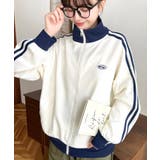 ロゴ刺繍トラックジャケット | moment+ | 詳細画像2 