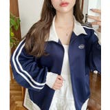 ロゴ刺繍トラックジャケット | moment+ | 詳細画像24 