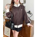 ロゴ刺繍トラックジャケット | moment+ | 詳細画像35 