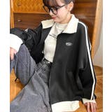 ロゴ刺繍トラックジャケット | moment+ | 詳細画像44 