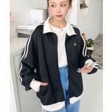 ロゴ刺繍トラックジャケット | moment+ | 詳細画像48 