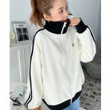 ロゴ刺繍トラックジャケット | moment+ | 詳細画像53 