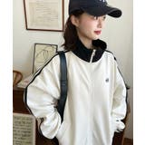 ロゴ刺繍トラックジャケット | moment+ | 詳細画像57 