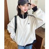 ロゴ刺繍トラックジャケット | moment+ | 詳細画像58 