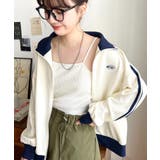 ロゴ刺繍トラックジャケット | moment+ | 詳細画像6 