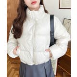 ファイバーダウンメタリックショートダウンブルゾン | moment+ | 詳細画像2 