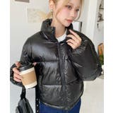 ファイバーダウンメタリックショートダウンブルゾン | moment+ | 詳細画像32 