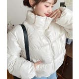 ファイバーダウンメタリックショートダウンブルゾン | moment+ | 詳細画像8 