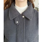 フェイクウールモッサ2WAYアレンジカラーショートブルゾン | moment+ | 詳細画像29 