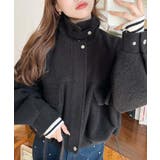 フェイクウールモッサ2WAYアレンジカラーショートブルゾン | moment+ | 詳細画像46 