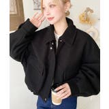 フェイクウールモッサ2WAYアレンジカラーショートブルゾン | moment+ | 詳細画像51 