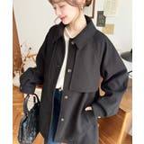 2WAYアレンジカラーミドル丈カラーコートニットメルトン | moment+ | 詳細画像29 