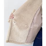 ショート丈テディベアボアPコートジャケット | moment+ | 詳細画像42 