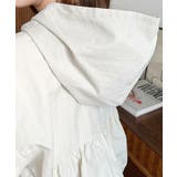 ナイロンワッシャーバルーンペプラムショートマンパー | moment+ | 詳細画像11 