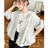 ナイロンワッシャーバルーンペプラムショートマンパー | moment+ | 詳細画像18 