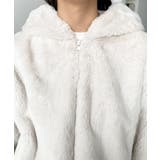 ショート丈ジップパーカーフェイクファーブルゾン | moment+ | 詳細画像13 