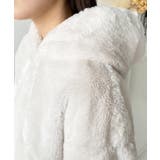 ショート丈ジップパーカーフェイクファーブルゾン | moment+ | 詳細画像14 