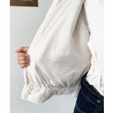 ショート丈ジップパーカーフェイクファーブルゾン | moment+ | 詳細画像18 