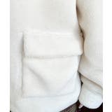 2WAYアレンジカラーテディベアボアブルゾン | moment+ | 詳細画像14 