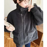 2WAYアレンジカラーテディベアボアブルゾン | moment+ | 詳細画像17 