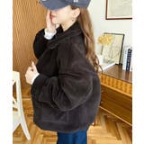 2WAYアレンジカラーテディベアボアブルゾン | moment+ | 詳細画像23 