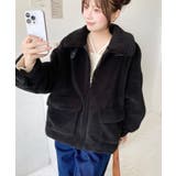 2WAYアレンジカラーテディベアボアブルゾン | moment+ | 詳細画像28 