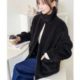 2WAYアレンジカラーテディベアボアブルゾン | moment+ | 詳細画像29 