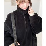 2WAYアレンジカラーテディベアボアブルゾン | moment+ | 詳細画像30 