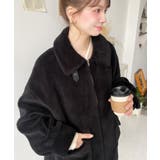 2WAYアレンジカラーテディベアボアブルゾン | moment+ | 詳細画像32 