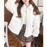 2WAYアレンジカラーテディベアボアブルゾン | moment+ | 詳細画像5 