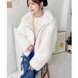 2wayアレンジカラーファーブルゾン | moment+ | 詳細画像12 