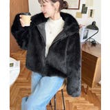 2wayアレンジカラーファーブルゾン | moment+ | 詳細画像15 