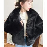 2wayアレンジカラーファーブルゾン | moment+ | 詳細画像16 