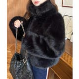 2wayアレンジカラーファーブルゾン | moment+ | 詳細画像18 