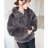 2wayアレンジカラーファーブルゾン | moment+ | 詳細画像26 