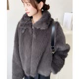 2wayアレンジカラーファーブルゾン | moment+ | 詳細画像27 