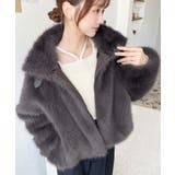 2wayアレンジカラーファーブルゾン | moment+ | 詳細画像28 