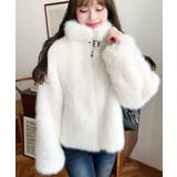 2wayアレンジカラーファーブルゾン | moment+ | 詳細画像3 