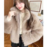 2wayアレンジカラーファーブルゾン | moment+ | 詳細画像34 