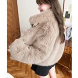 2wayアレンジカラーファーブルゾン | moment+ | 詳細画像35 