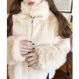 2wayアレンジカラーファーブルゾン | moment+ | 詳細画像45 