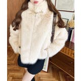 2wayアレンジカラーファーブルゾン | moment+ | 詳細画像46 