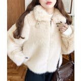 2wayアレンジカラーファーブルゾン | moment+ | 詳細画像49 