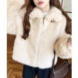 2wayアレンジカラーファーブルゾン | moment+ | 詳細画像50 