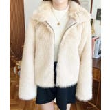 2wayアレンジカラーファーブルゾン | moment+ | 詳細画像52 