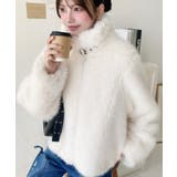 2wayアレンジカラーファーブルゾン | moment+ | 詳細画像7 