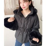 ベルト付きフードファーダウンジャケット | moment+ | 詳細画像19 